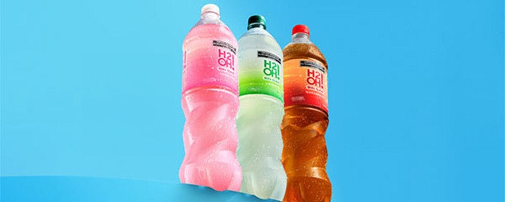 H2O advertised its new line of soft drinks in outdoor advertising with Taggify