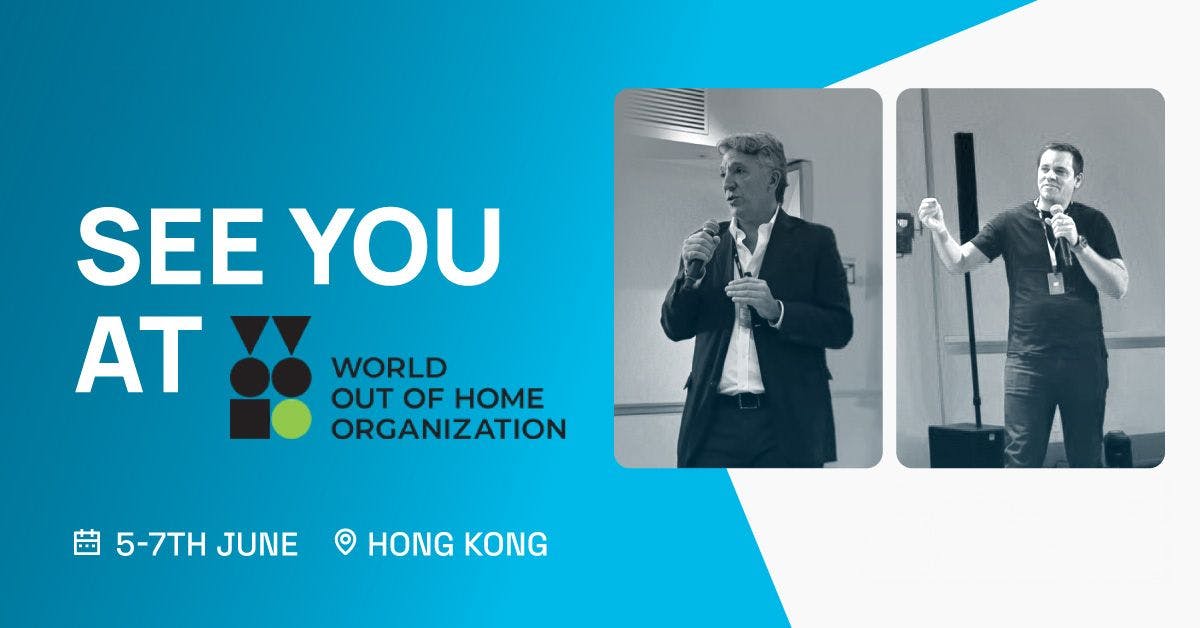 Congreso World Out-of-Home 2024: Taggify estará en Hong Kong