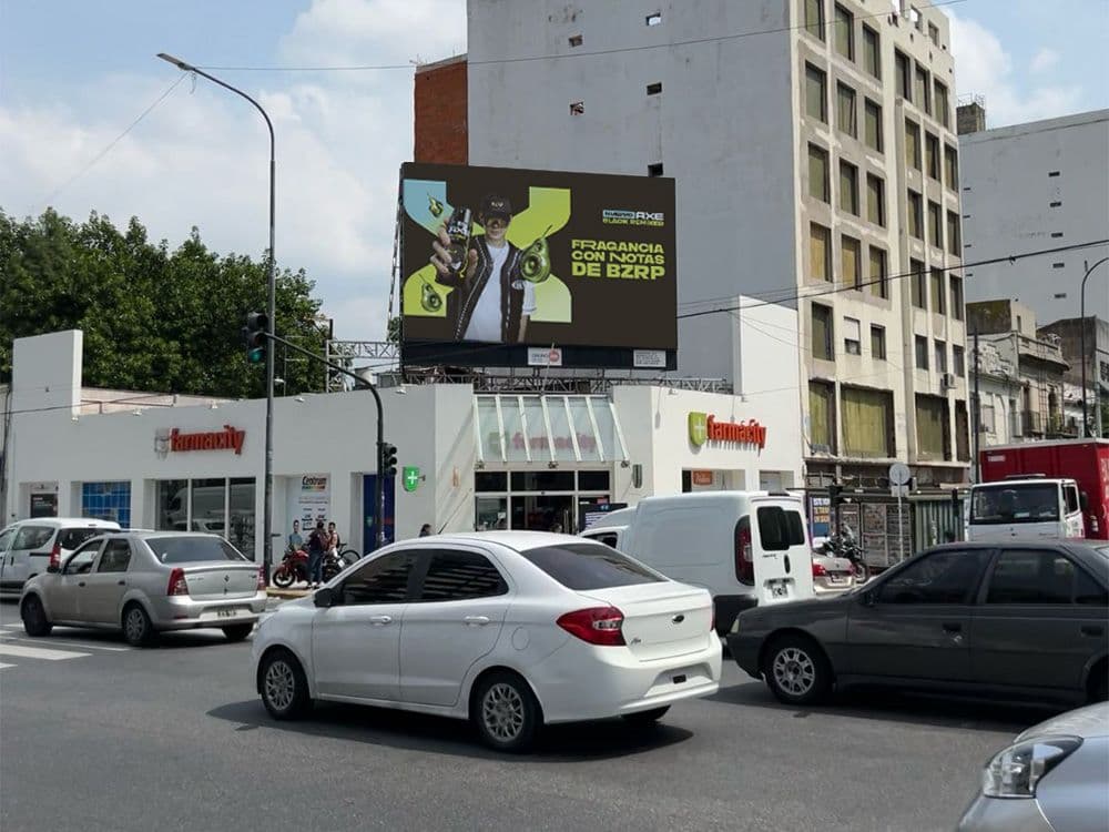 Impacto Masivo: Axe presenta su Campaña DOOH en Argentina con Taggify