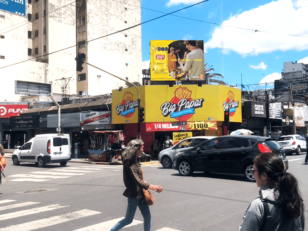 Lays lanzó una impactante campaña de publicidad exterior con Taggify
