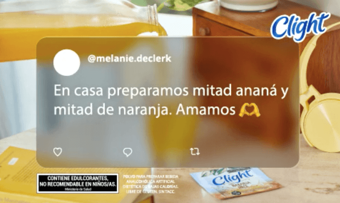 Clight stands out with its DOOH campaign and content from its users