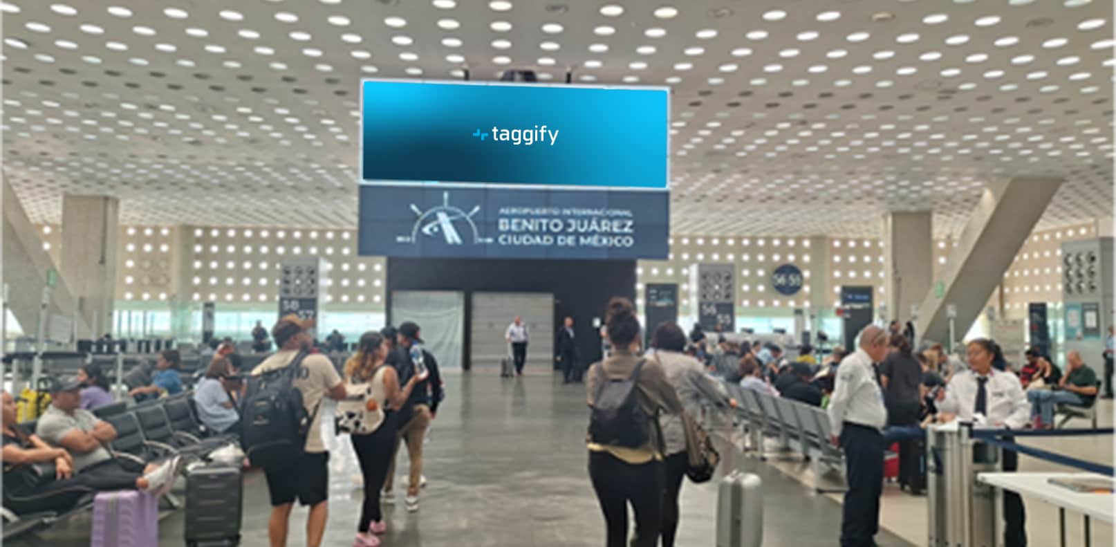 CDMX - Gran Videowall Sala De Ultima Espera Internacional/ Sala 59 2215051 - Mexico City · Cuauhtémoc