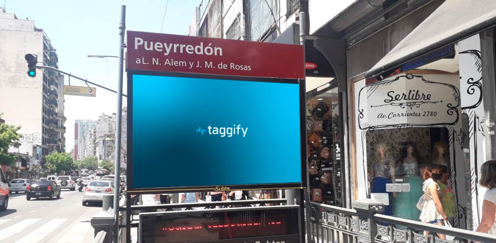 CABA - Balvanera - Subte Acceso: Pueyrredon (B) G04 - Balvanera · Balvanera