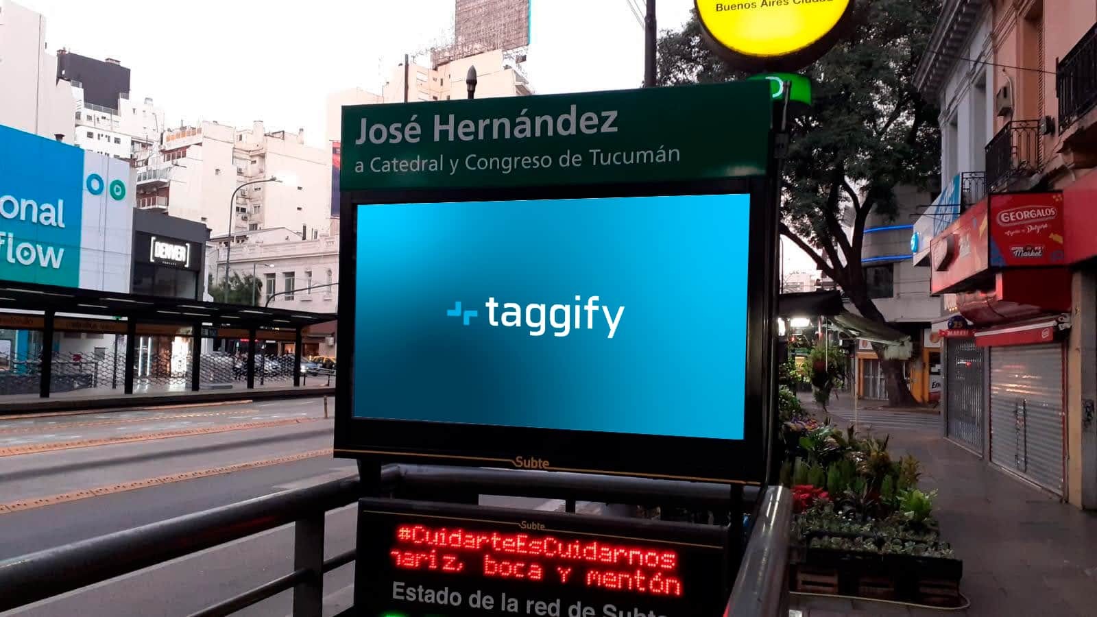 CABA - Belgrano - Subte Acceso: Jose Hernandez (D)G04 - Colegiales · Colegiales